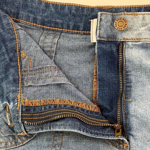 Urban Outfitters BDG Donovan Pleated Ombré Denim Midi Skirt - Women’s US L - Picture 6 of 9